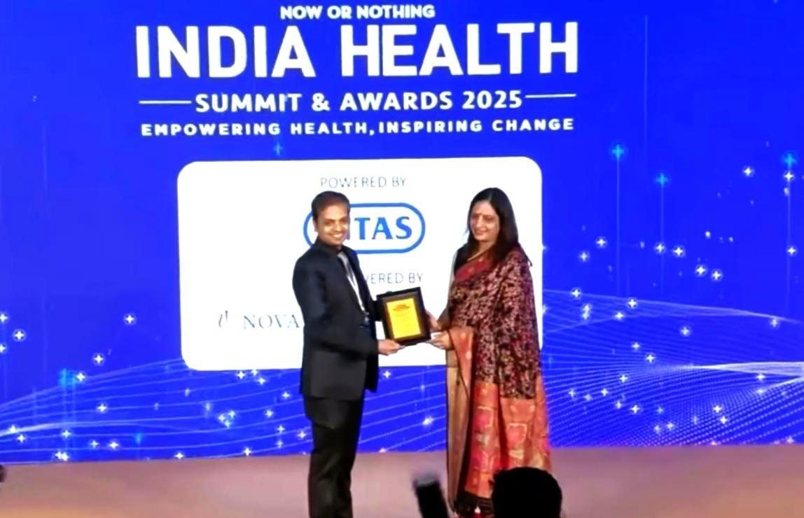 किडनी ट्रांसप्लांट सर्जन डॉ. नीरज गोयल को ‘इमर्जिंग स्टार इन रीनल ट्रांसप्लांट एक्सीलेंस’ अवार्ड से सम्मानित