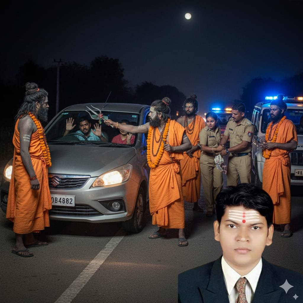 नागा साधु के वेश में लुटेरे