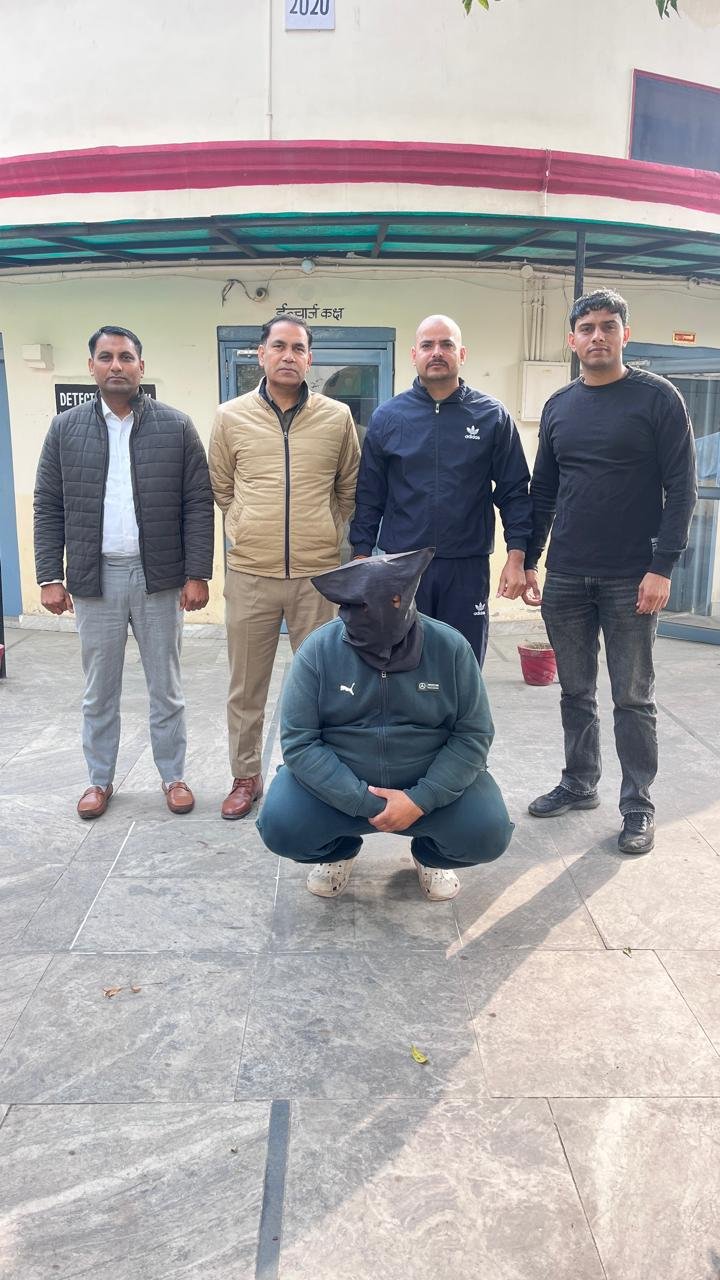 कालका क्षेत्र में घर में चोरी की वारदात का खुलासा, आरोपी गिरफ्तार